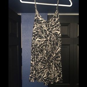 Aeropostale Black Floral Romper